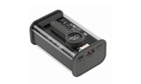 Gembird Power Bank 9000mAh 18W με Θύρα USB-A και Θύρα USB-C Quick Charge 3.0 Διάφανο