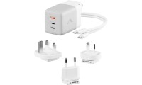 Alogic Φορτιστής GaN USB-A/ USB-C 67W Λευκό