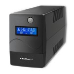 Qoltec UPS 450VA 240W με 2 Schuko Πρίζες