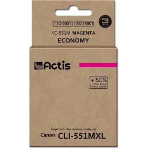 Actis Συμβατό Μελάνι Canon CLI-551MXL Magenta