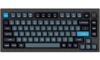 Keychron Q1P-M1 Pro Ασύρματο Gaming Μηχανικό Πληκτρολόγιο 75% με Custom Red διακόπτες και RGB φωτισμό (Αγγλικό US)