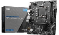 MSI PRO H610M-E DDR4 Motherboard Micro ATX με Intel 1700 Socket