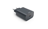 HAMA Φορτιστής Χωρίς Καλώδιο με Θύρα USB-C 45W Power Delivery Γκρι (86443)