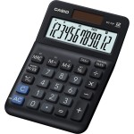 Casio Αριθμομηχανή Λογιστική 12 Ψηφίων σε Μαύρο Χρώμα