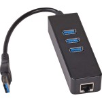 Akyga USB 3.0 Hub 3 Θυρών με σύνδεση USB-A / Ethernet