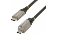 StarTech USB 2.0 Cable USB-C male - USB-C male 100W Γκρι 1m
