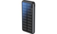 Boompods Obi Ηλιακό Power Bank 10000mAh με 2 Θύρες USB-A Μαύρο