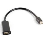 Lanberg Μετατροπέας mini DisplayPort male σε HDMI female (AD-0005-BK)