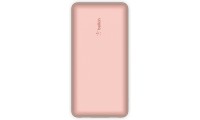 Belkin BPB012btRG Power Bank 20000mAh 15W με 2 Θύρες USB-A και Θύρα USB-C Ροζ Χρυσό