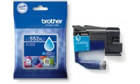 Brother LC-552XLC Γνήσιο Μελάνι Εκτυπωτή InkJet Κυανό 