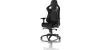 Noblechairs Epic Καρέκλα Gaming Δερματίνης με Ρυθμιζόμενα Μπράτσα Μαύρη