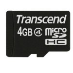 Transcend microSDHC Class 4 Card 4GB TS4GUSDC4