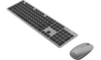 Asus W5000 Ασύρματο Σετ Πληκτρολόγιο &amp; Ποντίκι Αγγλικό US Γκρι