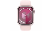 Apple Watch Series 9 Cellular Aluminium 41mm Αδιάβροχο με eSIM και Παλμογράφο (Pink με Light Pink Sport Band (S/M))