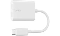Belkin Connect Μετατροπέας USB-C male σε 2x USB-C female Λευκό