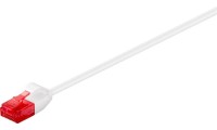 GOOBAY καλώδιο δικτύου 71549, CAT 6 U/UTP, slim, copper, 250MHz, 0.15m, λευκό