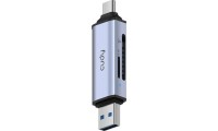 Cudy Card Reader USB 3.0 / USB 3.2 για SD Γκρι