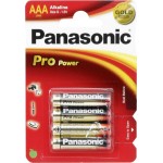 Panasonic Pro Power Αλκαλικές Μπαταρίες AAA 1.5V 4τμχ