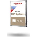 Toshiba N300 Bulk 8TB HDD Σκληρός Δίσκος 3.5" SATA III 7200rpm με 256MB Cache για NAS