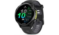 Garmin Forerunner 970 Titanium 47mm Αδιάβροχο Smartwatch με Παλμογράφο Carbon Gray DLC Titanium with Black and Translucent Whitestone
