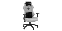 Anda Seat Phantom 3 Υφασμάτινη Καρέκλα Gaming με Ρυθμιζόμενα Μπράτσα Γκρι