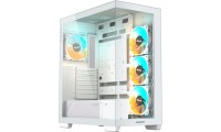 Gigabyte C500 Panoramic Stealth Gaming Midi Tower Κουτί Υπολογιστή με Πλαϊνό Παράθυρο και RGB Φωτισμό Ice