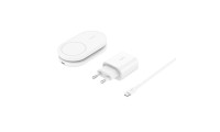 Belkin Φορτιστής Magsafe 15W Λευκός (BoostCharge 2-in-1)