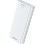 WK WP-121 Power Bank 20000mAh με 2 Θύρες USB-A Λευκό