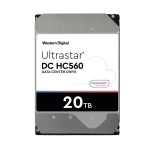 Western Digital Ultrastar DC HC560 SE 20TB HDD 3.5" SATA III 7200rpm με 512MB Cache για Server