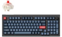 Keychron V5M-D1 Max QMK/VIA V5M-D1 Ασύρματο Μηχανικό Πληκτρολόγιο 96% με Gateron Jupiter Red διακόπτες και RGB φωτισμό (Αγγλικό US)