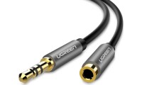 Ugreen Καλώδιο 3.5mm male - 3.5mm female Μαύρο 2m