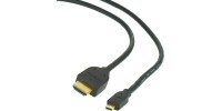 Cablexpert HDMI 1.4 Cable HDMI male - micro HDMI male 1.8m Μαύρο
