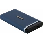 Transcend ESD370C USB 3.1 / USB-C Εξωτερικός SSD 250GB 2.5" Navy Blue