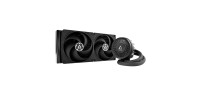Arctic Liquid Freezer III 280 Black Υδρόψυξη Επεξεργαστή Διπλού Ανεμιστήρα 140mm για Socket AM4/AM5/1700