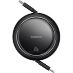 Baseus Retractable USB-C to Lightning Cable 20W Μαύρο 1m