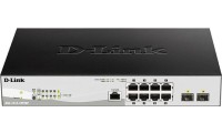 D-Link DGS-1210-10P/ME Managed L2 PoE+ Switch με 8 Θύρες Gigabit (1Gbps) Ethernet και 2 SFP Θύρες