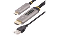 StarTech 146B-USB-C-HDMI 4K-AOC 15.2m USB Type-C to HDMI Type A (Standard) Cable Adapter Black
