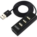 Unitek USB 2.0 Hub 4 Θυρών με σύνδεση USB-A