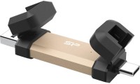 Silicon Power DS72 250GB USB 3.2 SSD Dual Stick Χρυσό