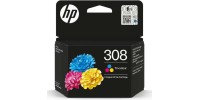 HP 308 Tri-Color Μελάνι InkJet Πολλαπλό (Color) (7FP20UE)