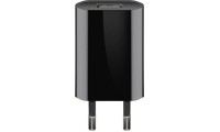 Goobay Φορτιστής Χωρίς Καλώδιο με Θύρα USB-A 5W Μαύρος (44949)