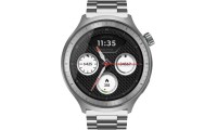 Motorola Moto Watch Aluminium 47mm με Παλμογράφο Matte Silver