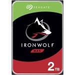 Seagate Ironwolf 2TB HDD Σκληρός Δίσκος 3.5" SATA III 5900rpm με 256MB Cache για NAS