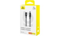 Baseus Gem Braided USB-C to Lightning Cable 20W Μαύρο 2m
