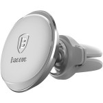 Baseus Gravity Βάση Κινητού Αυτοκινήτου με Μαγνήτη Ασημί