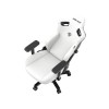 Anda Seat Kaiser 3 Large Καρέκλα Gaming Δερματίνης με Ρυθμιζόμενα Μπράτσα Cloudy White
