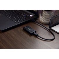Kingston XS1000 USB-C Εξωτερικός SSD 1TB Μαύρο