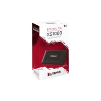 Kingston XS1000 USB-C Εξωτερικός SSD 1TB Μαύρο