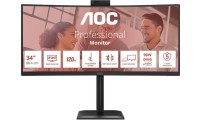 AOC CU34E4CW Ultrawide VA HDR Curved Monitor 34" QHD 3440x1440 4ms GTG