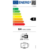 Hisense Smart Τηλεόραση 55" 4K UHD Mini LED 55U6NQ HDR (2024)